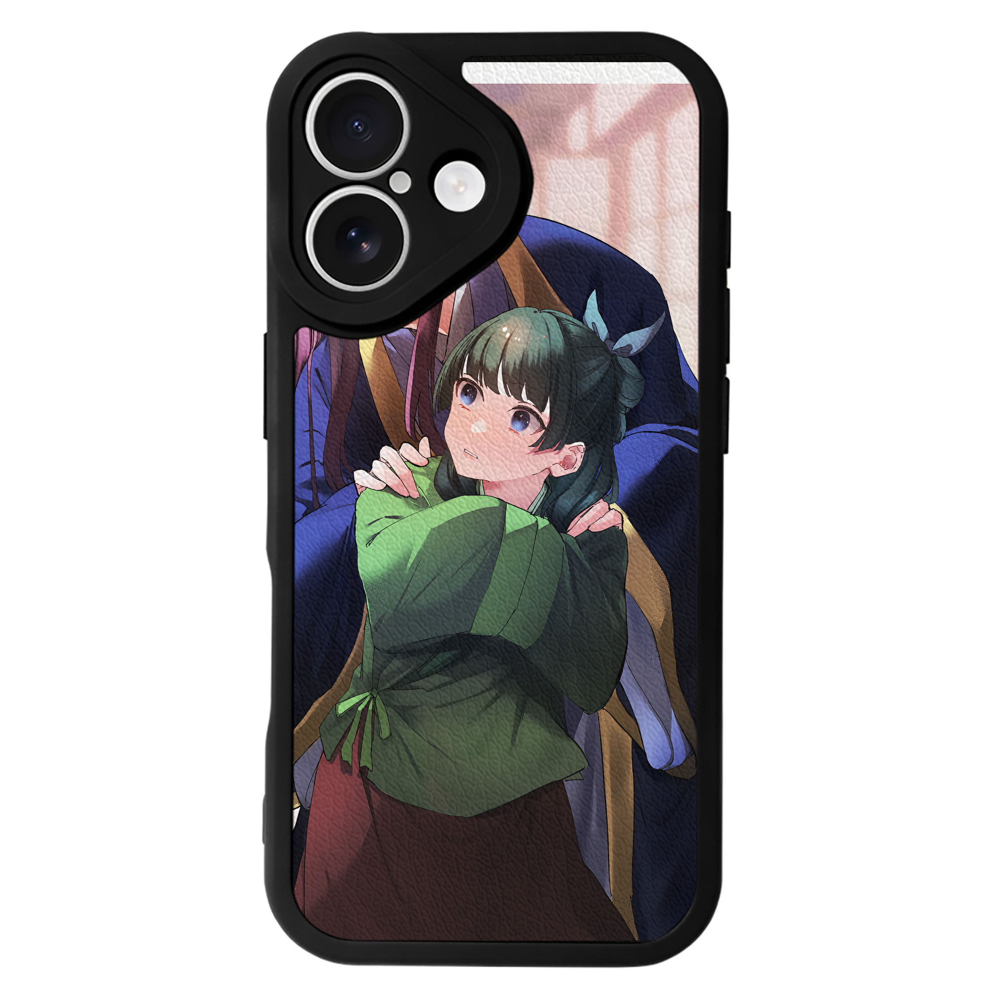 （画像用） 薬屋のひとりごと The Apothecary Diaries 【iPhone 16シリーズ対応】シリコンスマホケース（レザー調） 材質：シリコン